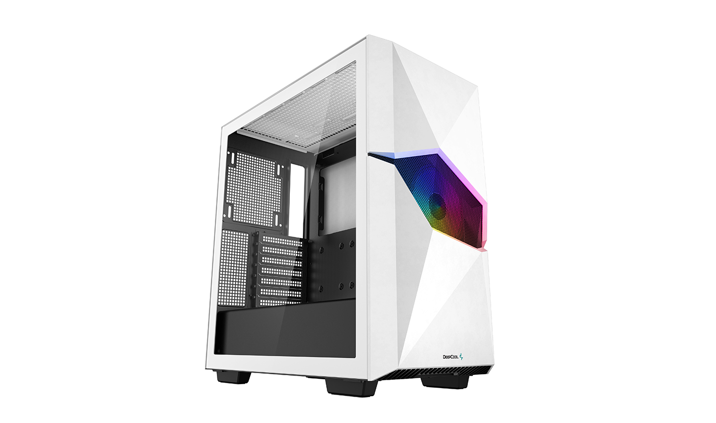 Pilt Deepcool | MID TOWER CASE | CYCLOPS WH | Side window | White | Mid-Tower | Power supply included No | ATX PS2