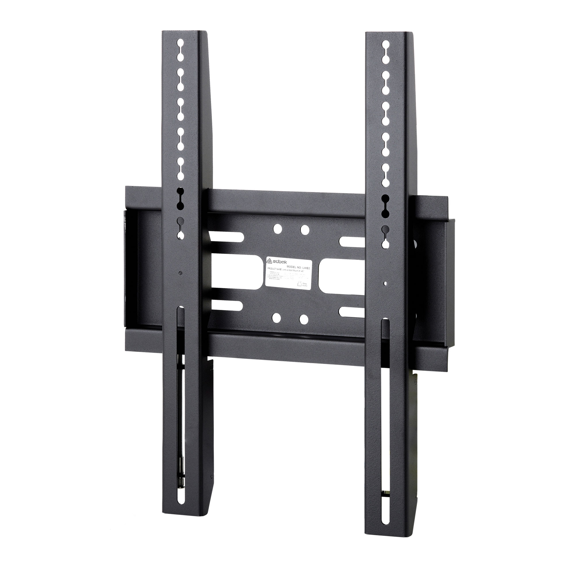 Pilt EDBAK | Wall mount | Fixed | 32-43 " | Maximum weight (capacity) 60 kg | Black