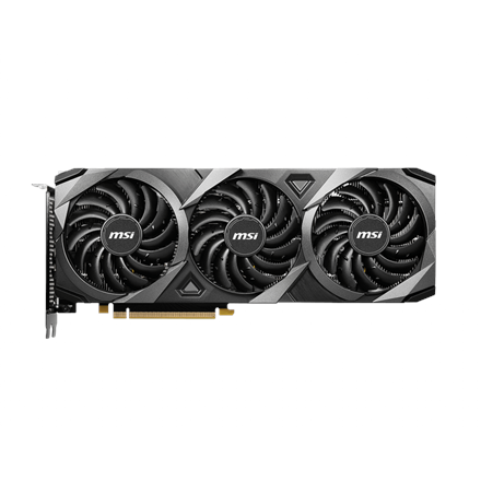 Pilt MSI | GeForce RTX 3060 VENTUS 3X 12G OC | NVIDIA | 12 GB | GeForce RTX 3060 | GDDR6 | DVI-D ports quantity | HDMI ports quantity 1 | PCI Express 4.0 | Memory clock speed 1807 MHz | Processor frequency  MHz