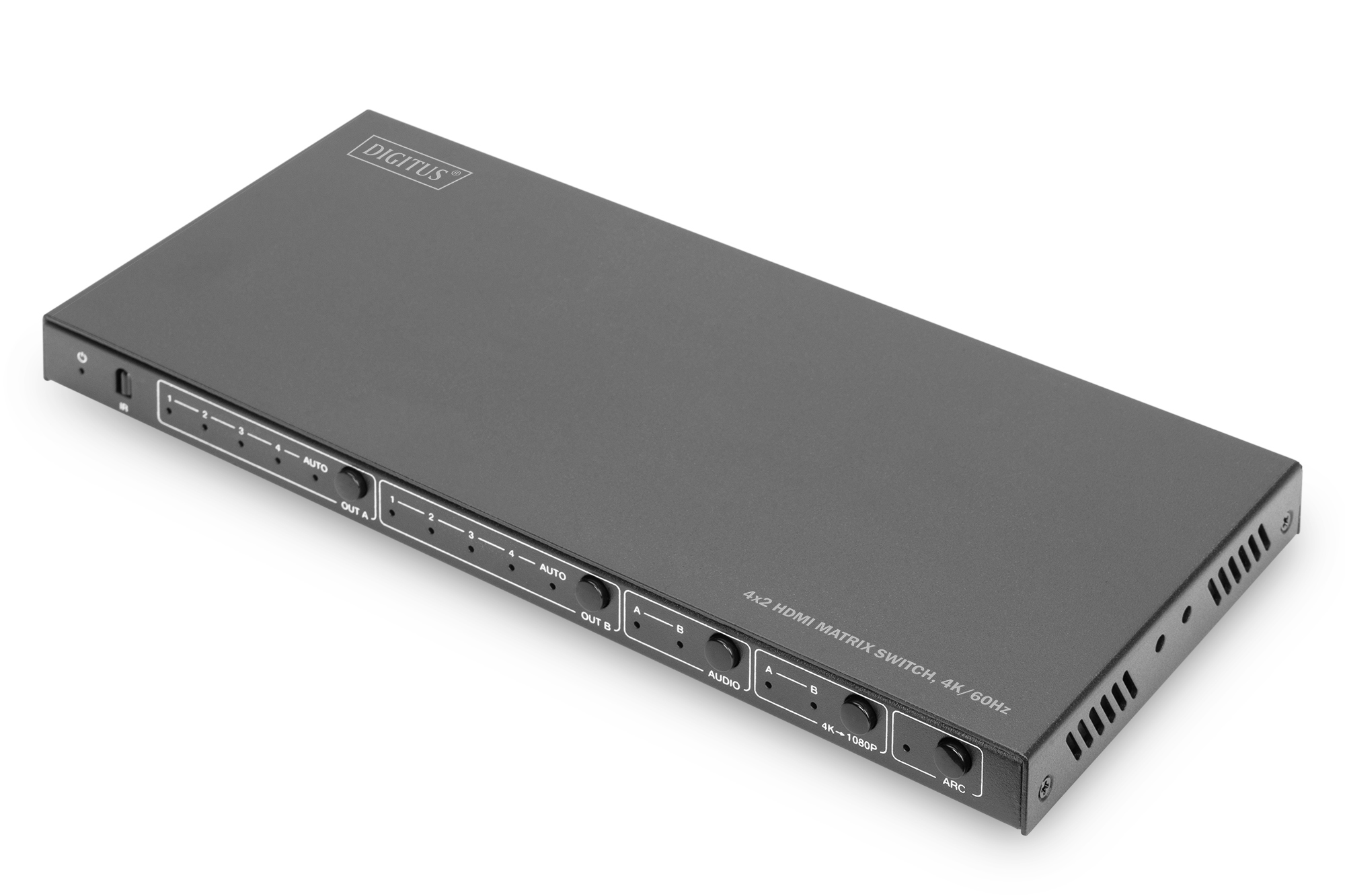 Pilt Digitus | 4x2 HDMI Matrix Switch, 4K/60Hz | DS-55509