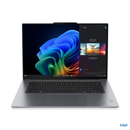 Pilt Lenovo ThinkPad X9-15 G1 Aura Edition | Grey | 15.3 " | OLED | 2.8K | 2880 x 1800 pixels | Intel Core Ultra 5 | 228V | 32 GB | Soldered LPDDR5x | Solid-state drive capacity 512 GB | Intel Arc Graphics 130V | Windows 11 Pro | 802.11be | Bluetooth version 5.4 | Keyboard language English | Keyboard backlit | Warranty 36 month(s) | Battery warranty 12 month(s)