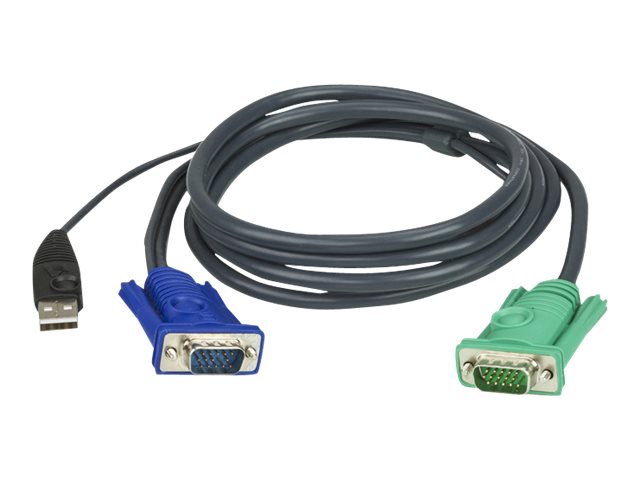 Pilt Aten | 5M USB KVM Cable with 3 in 1 SPHD | 2L-5205U