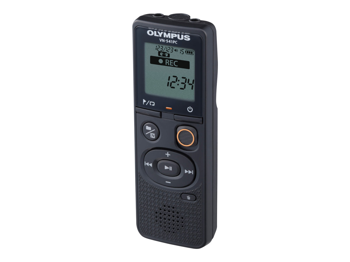 Pilt Olympus | Digital Voice Recorder (OM branded) | VN-541PC | Black | Segment display 1.39  | WMA