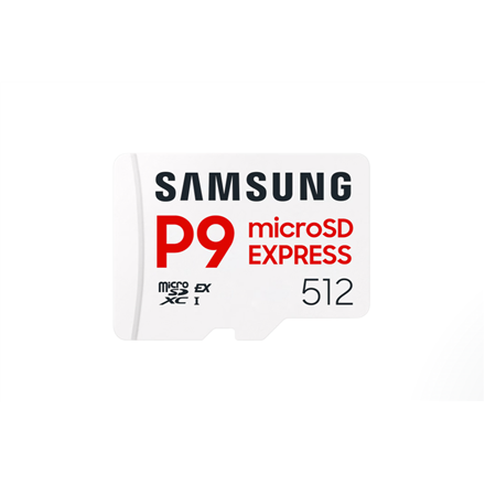 Pilt Samsung P9 Express | 512 GB | microSD | Flash memory class U3, V30, A1