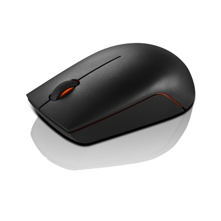 Pilt Lenovo | Wireless Compact Mouse | 300 | Optical Mouse | 2.4 GHz Wireless via Nano USB | Black | 1 year(s)