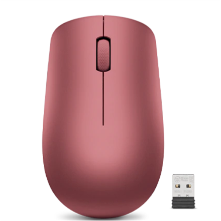 Pilt Lenovo | Wireless Mouse | Wireless mouse | 530 | Wireless | 2.4 GHz Wireless via Nano USB | Cherry Red | year(s)