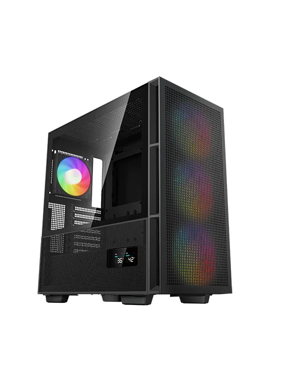 Pilt Deepcool | MID TOWER CASE | CH560 Digital | Side window | Black | Mid-Tower | Power supply included No | ATX PS2