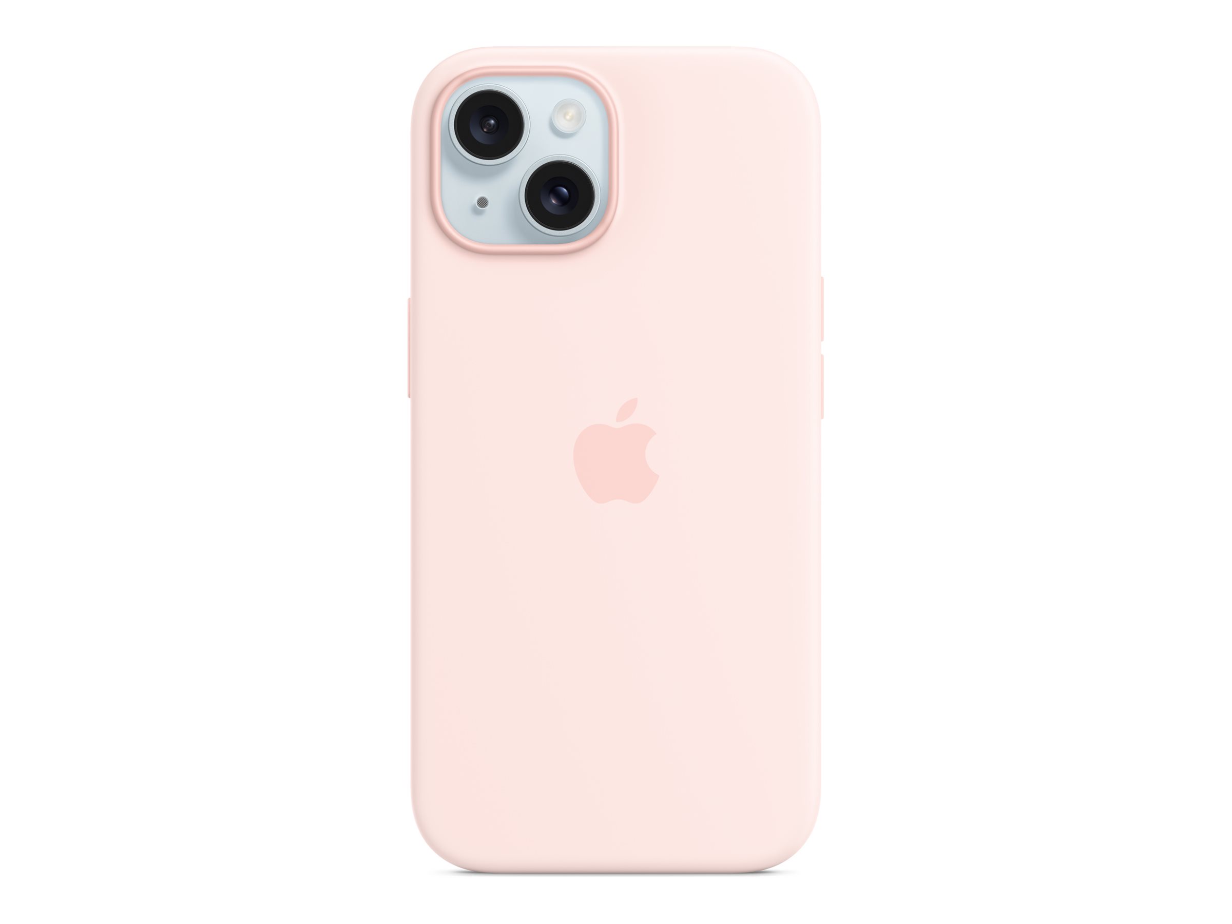 Pilt Apple | Silicone Case with MagSafe | Case with MagSafe | Apple | iPhone 15 | Silicone | Light Pink