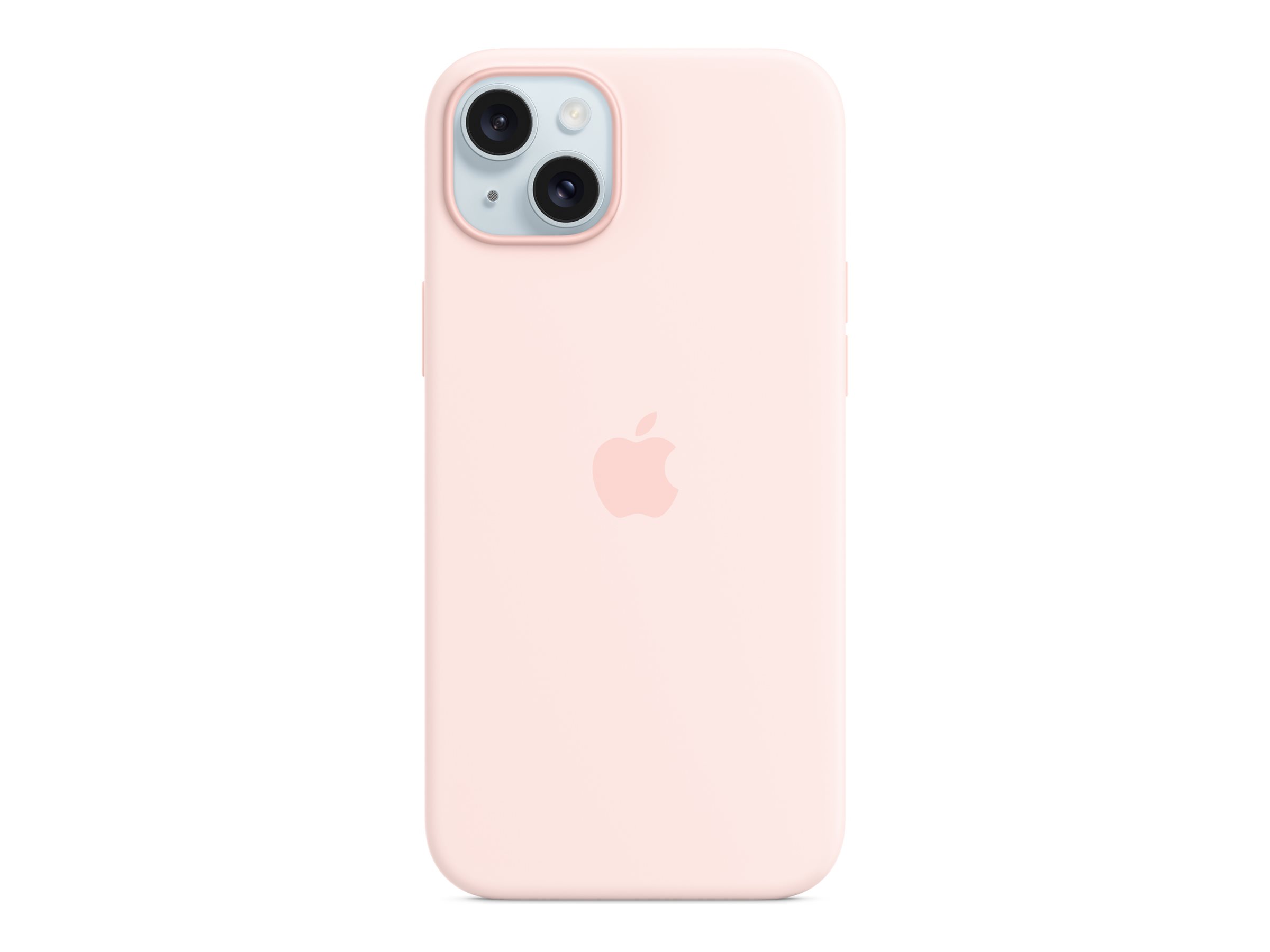 Pilt Apple | Silicone Case with MagSafe | Case with MagSafe | Apple | iPhone 15 Plus | Silicone | Light Pink