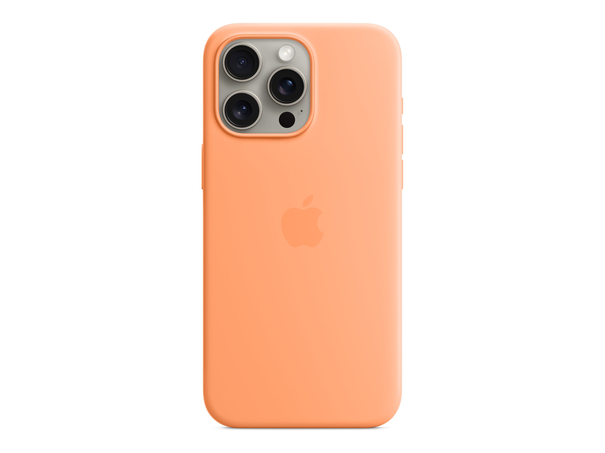 Pilt Apple | Silicone Case with MagSafe | Case with MagSafe | Apple | iPhone 15 Pro Max | Silicone | Orange Sorbet