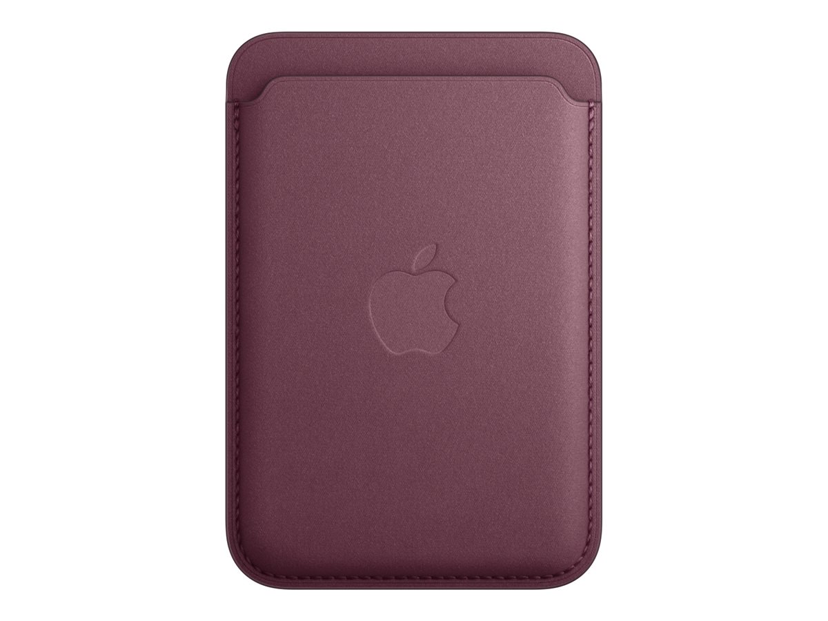 Pilt Apple iPhone FineWoven Wallet with MagSafe - Mulberry | Apple | iPhone FineWoven Wallet with MagSafe | Wallet with MagSafe | Apple | Apple iPhone 12, 12 mini, 12 Pro, 12 Pro Max, 13, 13 mini, 13 Pro, 13 Pro Max, 14, 14 Plus, 14 Pro, 14 Pro Max, 15, 15 Plus, 15 Pro, 15 Pro Max | FineWoven | Mulberry