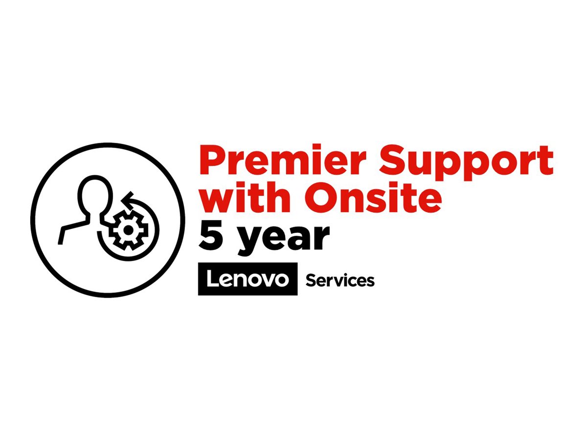 Pilt Lenovo | 5Y Premier Support (Upgrade from 1Y Courier/Carry-in) | Warranty | 5 year(s)