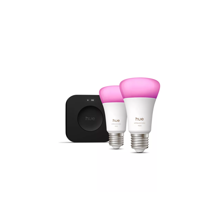 Pilt Philips Hue WCA A60 2KIT Pro EU | E27 | White and colored light | Bluetooth and Zigbee