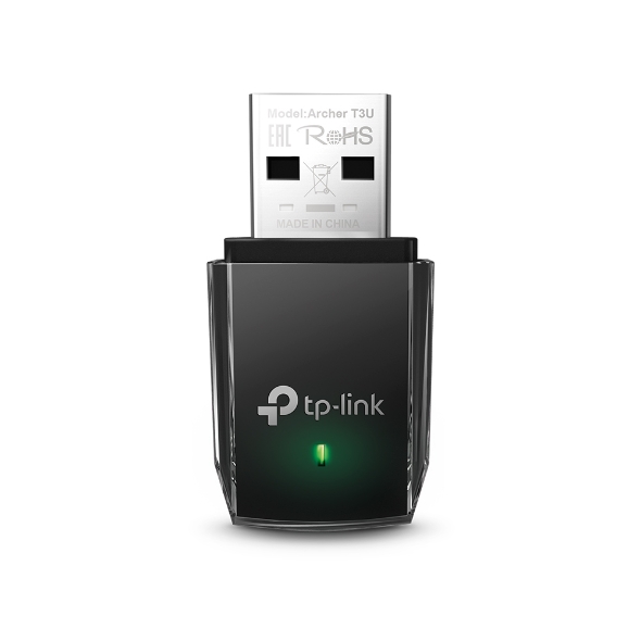 Pilt TP-LINK | MU-MIMO USB 3.0 Adapter | Archer T3U | 2.4GHz/5GHz, 802.11ac, Internal antenna