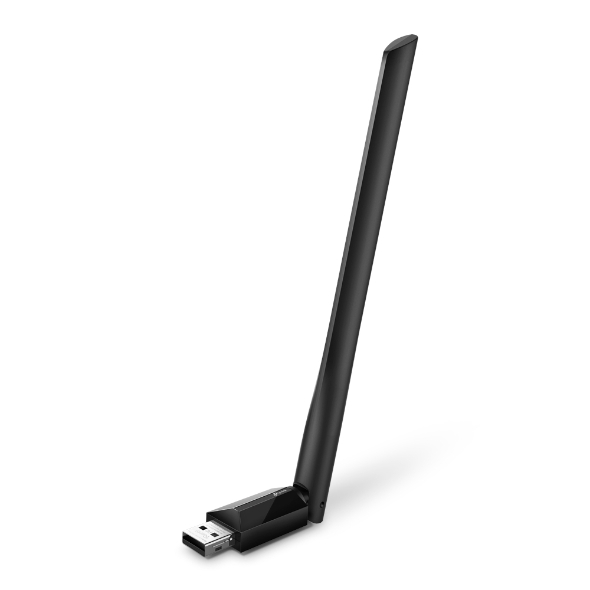 Pilt TP-LINK | Dual Band USB 2.0 Adapter | Archer T2U Plus | 2.4GHz/5GHz, 802.11ac, 200+433 Mbps, 1xExternal antenna 5dBi