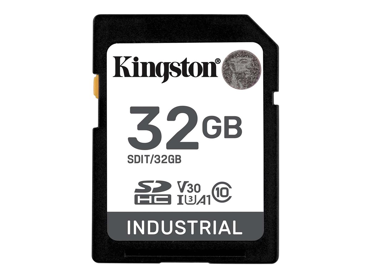 Pilt Kingston | SDHC/SDXC SD | Flash Memory Card | 32 GB | Black