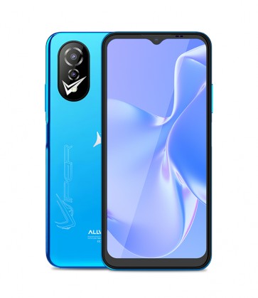 Pilt Allview | V10 Viper | Blue Mirror | 6.5 " | TFT IPS | Helio A22 Cortex A53 | Internal RAM 4 GB | 64 GB | microSD | Dual SIM | Nano-SIM | 3G | 4G | Main camera 13 MP | Secondary camera 2 MP | Android | 13 | 3900  mAh