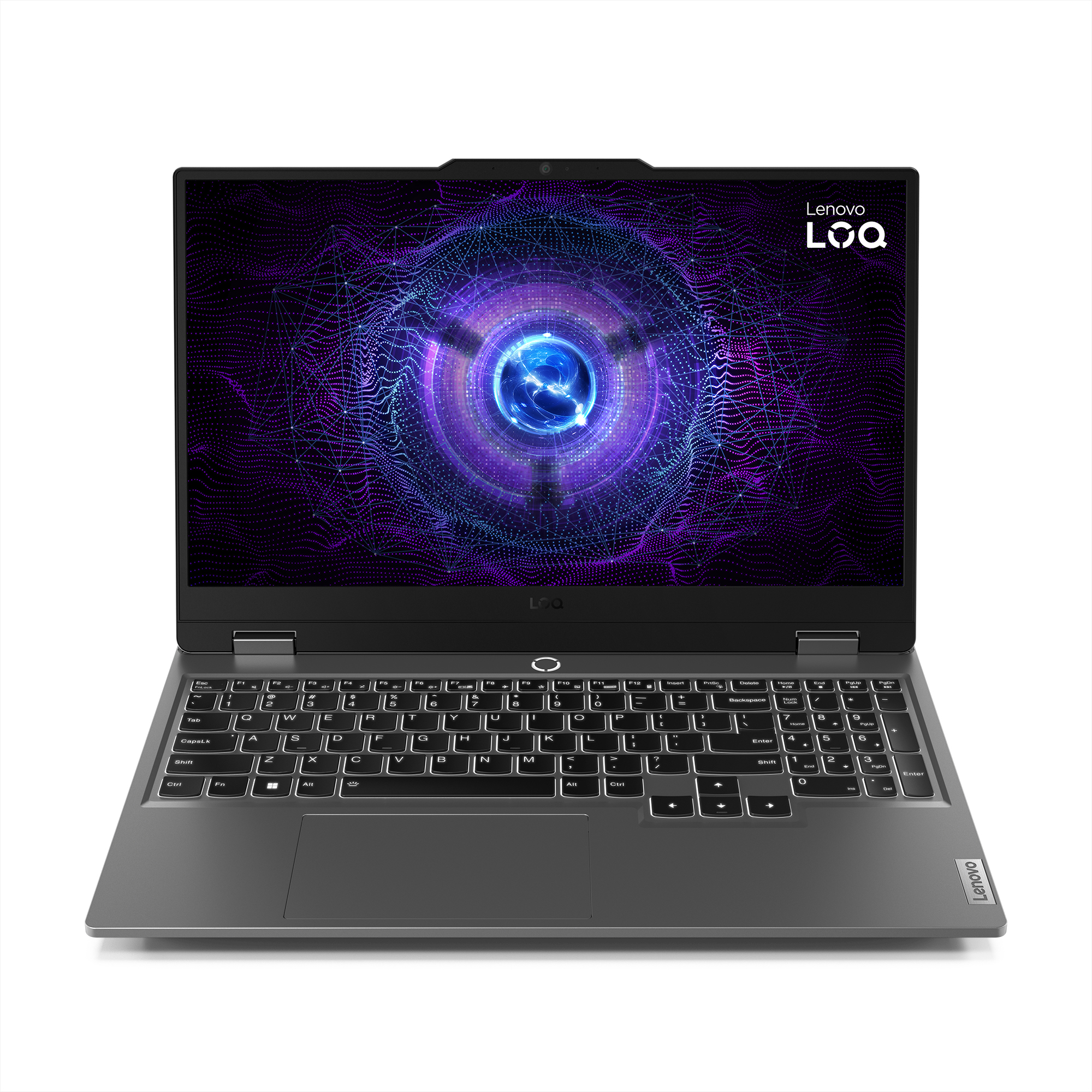 Pilt Lenovo LOQ 15ARP9 | Luna Grey | 15.6 " | IPS | FHD | 1920 x 1080 pixels | Anti-glare | AMD Ryzen 5 | 7235HS | 16 GB | SO-DIMM DDR5 | Solid-state drive capacity 512 GB | NVIDIA GeForce RTX 4050 | GDDR6 | 6 GB | Windows 11 Home | 802.11ax | Bluetooth version 5.2 | Keyboard language English | Keyboard backlit | Warranty 24 month(s) | Battery warranty 12 month(s)