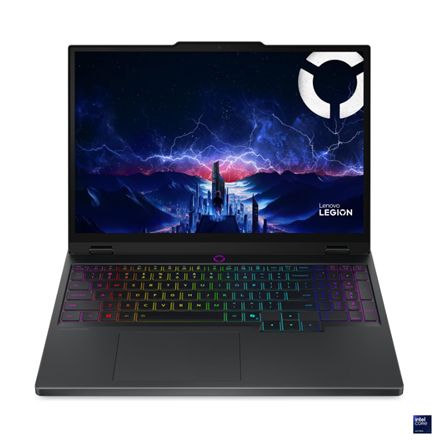 Pilt Lenovo Legion 5 15IRX10 | Eclipse Black | 15.1 " | OLED | WQXGA | 2560 x 1600 pixels | Glossy | Intel Core i7 | i7-13650HX | 16 GB | SODIMM DDR5 | Solid-state drive capacity 1000 GB | NVIDIA GeForce RTX 5060 | GDDR7 | 8 GB | Windows 11 Home | 802.11be | Bluetooth version 5.4 | Keyboard language English | Keyboard backlit | Warranty 24 month(s) | Battery warranty 12 month(s)