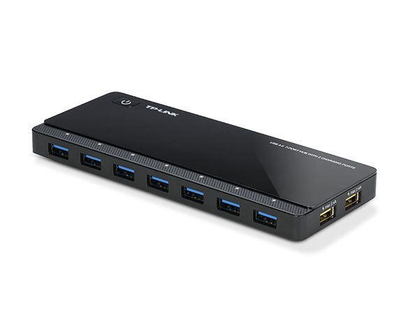 Pilt TP-LINK UH720 USB 3.0 7-Port Hub with 2 Charging Ports