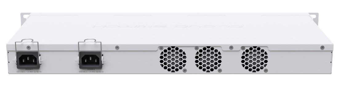 Pilt MikroTik Cloud Router Switch 326-24S+2Q+RM with RouterOS L5, 1U rackmount Enclosure