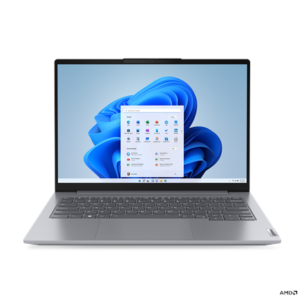 Pilt Lenovo | ThinkBook 14 G6 ABP | Arctic Grey | 14 " | IPS | WUXGA | 1920 x 1200 | Anti-glare | AMD Ryzen 7 | 7730U | 16 GB | SO-DIMM DDR4-3200 | SSD 512 GB | AMD Radeon Graphics | Windows 11 Pro | 802.11ax | Bluetooth version 5.1 | Keyboard language English | Keyboard backlit | Warranty 24 month(s) | Battery warranty 12 month(s)