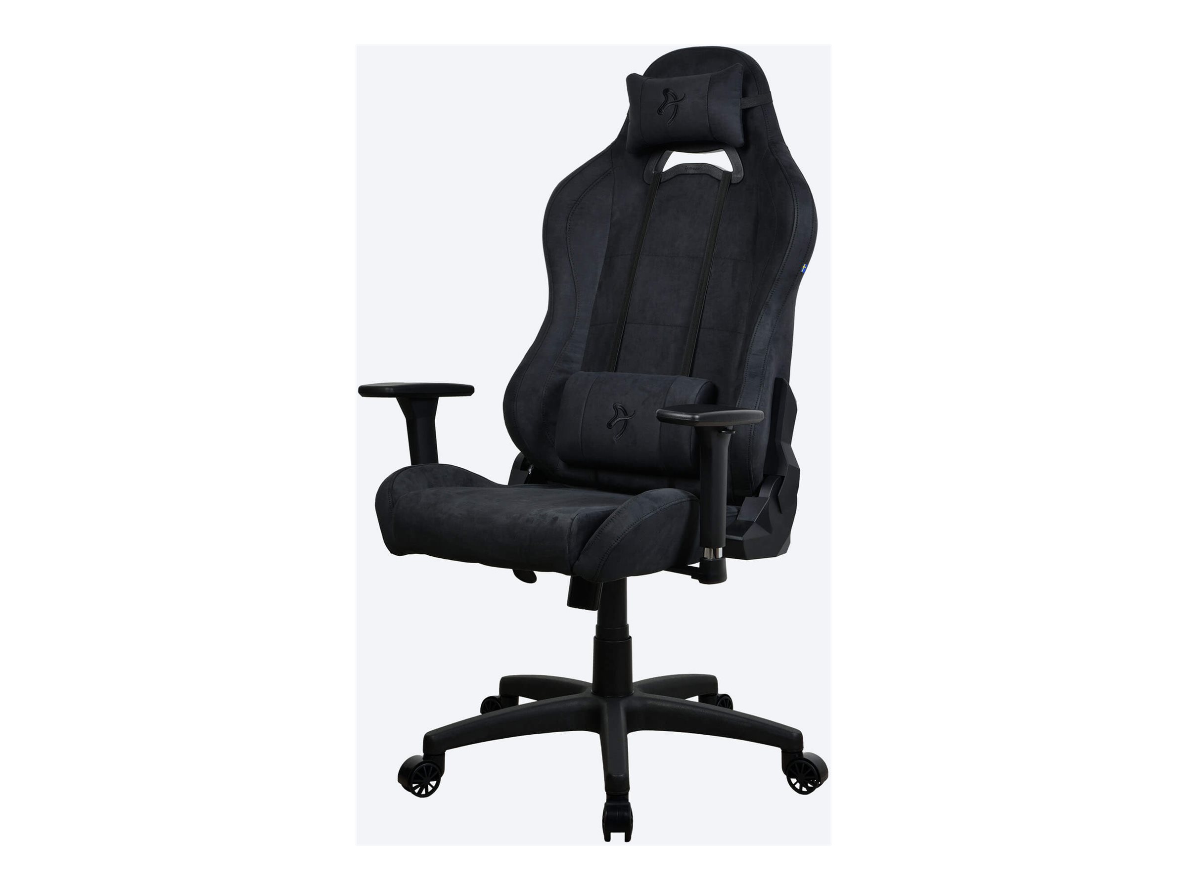 Pilt Arozzi Frame material: Metal; Wheel base: Nylon; Upholstery: Supersoft | Gaming Chair | Torretta SuperSoft | Pure Black