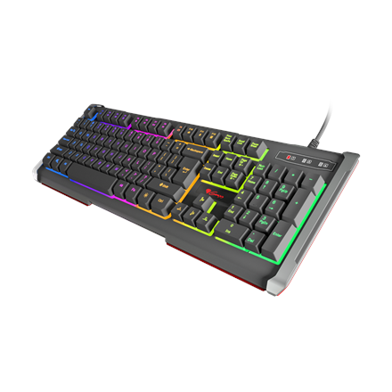 Pilt Genesis | Rhod 400 RGB | Gaming keyboard | RGB LED light | US | Wired