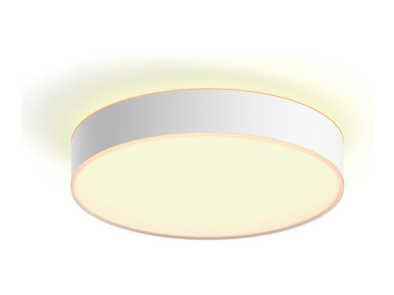 Pilt Philips Hue Enrave M ceiling lamp white | Philips Hue | Enrave M ceiling lamp white | 19.2 W | White Ambiance 2200-6500 | Bluetooth