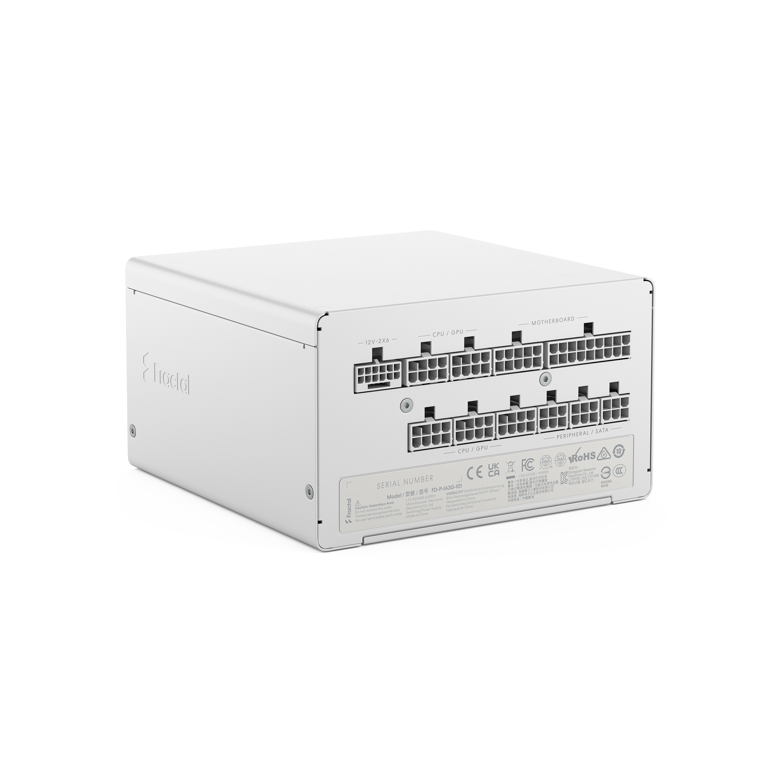 Pilt Fractal Design Power Supply, White | Ion 3 Gold | 1000 W