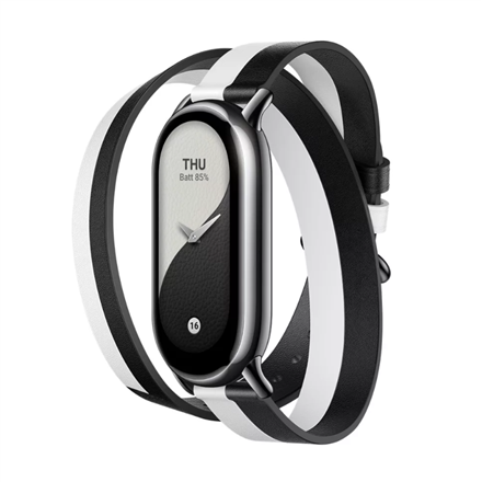 Pilt Xiaomi | Smart Band 8 Double | Black/White | PU coated leather