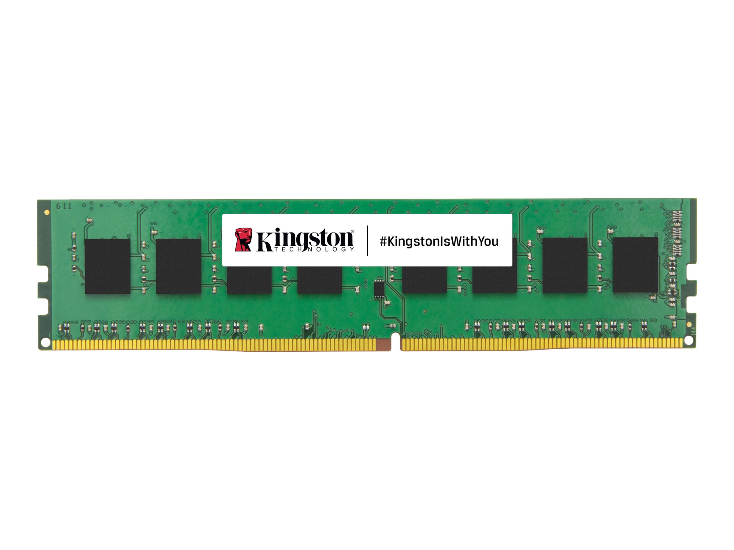 Pilt Kingston KVR32N22S6/8 8GB 3200MHz DDR4 Non-ECC CL22 DIMM 1Rx16 | Kingston