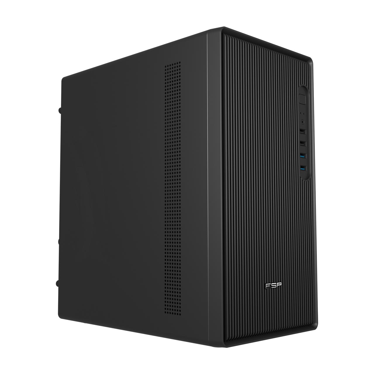 Pilt FSP Case | S120 | Black | Mid Tower | Power supply included No
