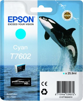 Pilt Epson T7602 | Ink Cartridge | Cyan