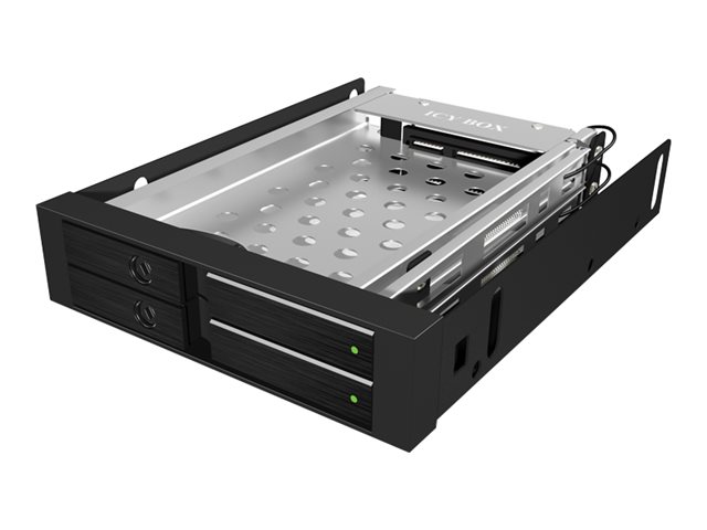 Pilt Icy Box IB-2227StS Storage Drive Cage for 2.5" HDD, Black Raidsonic