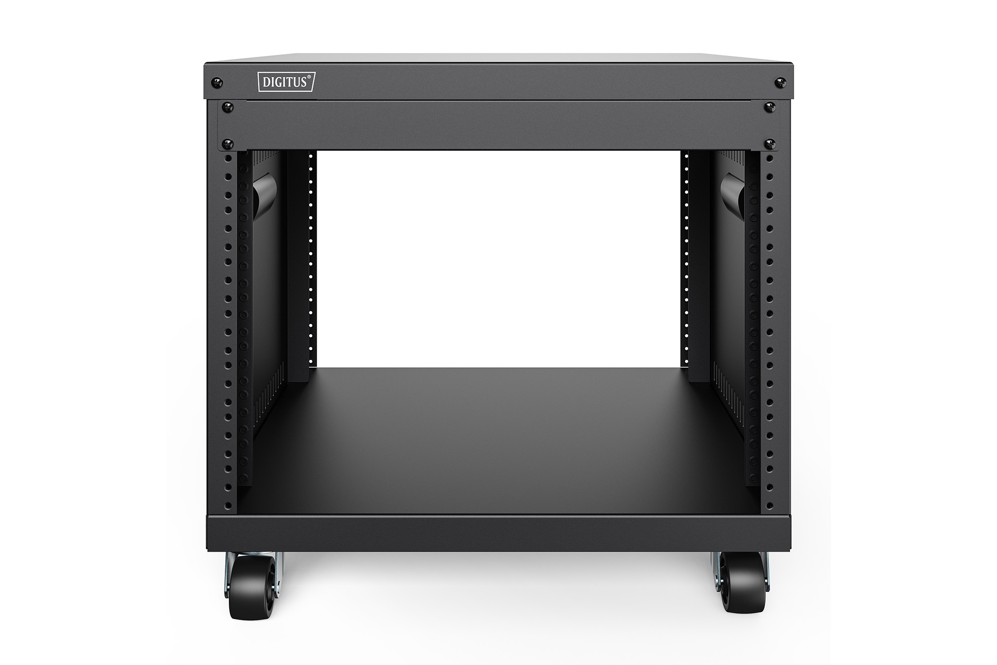 Pilt Digitus Universal 19-Inch Equipment Rack with Castors, 8U | DN-48000