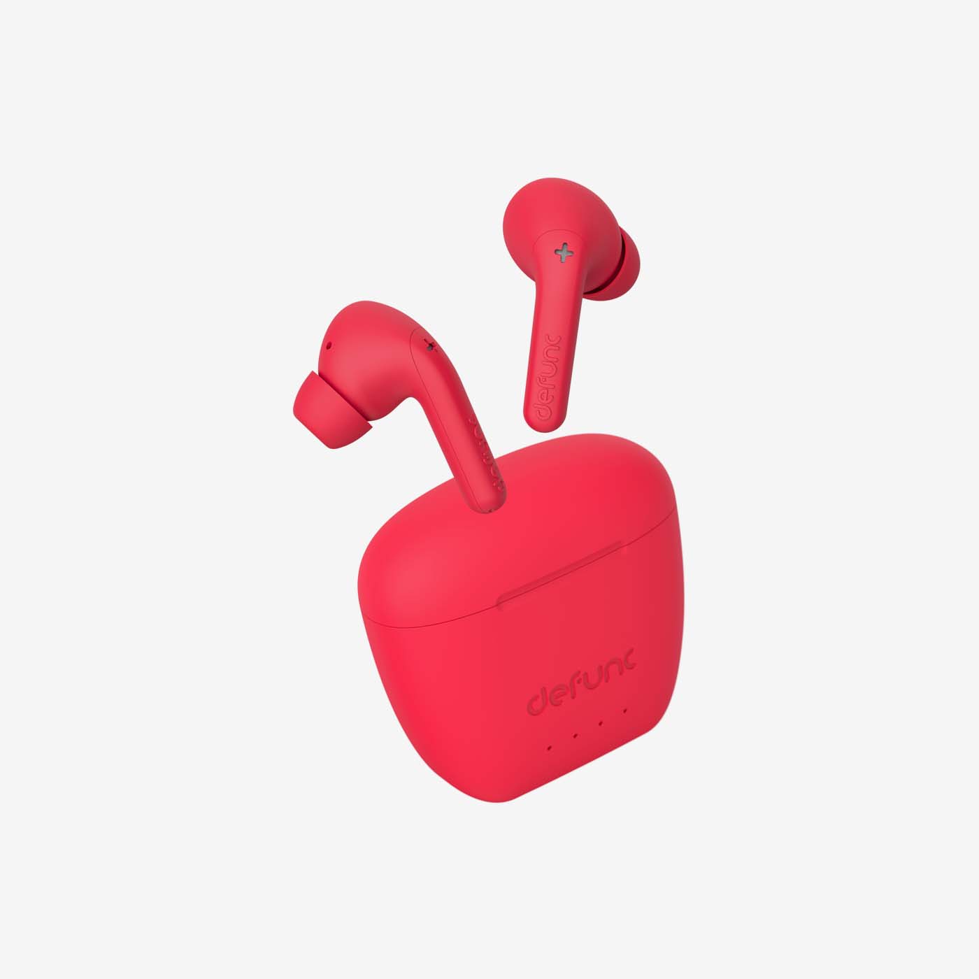 Pilt Defunc | Earbuds | True Audio | In-ear Built-in microphone | Bluetooth | Wireless | Red