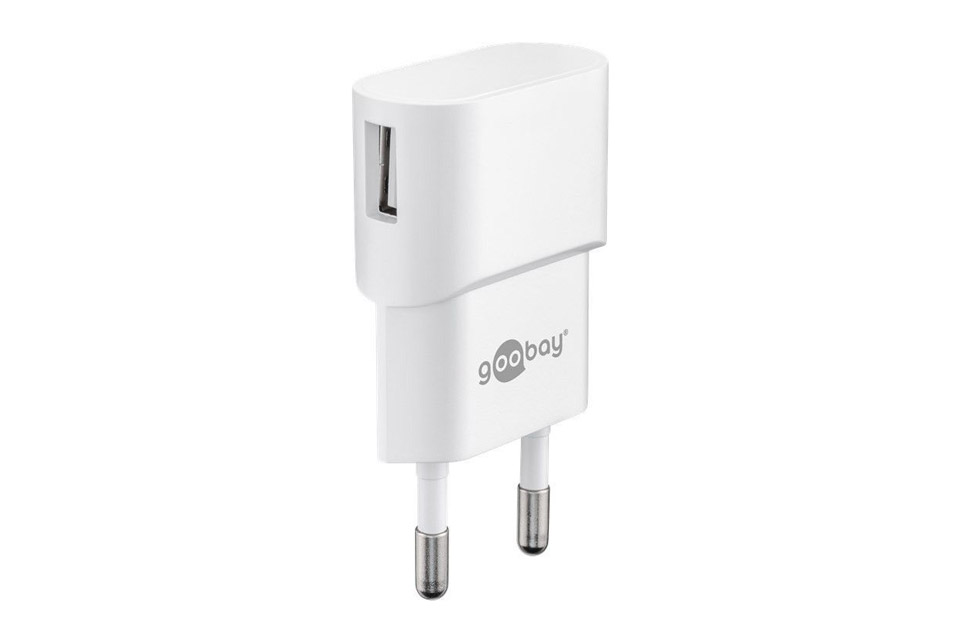 Pilt Goobay | USB charger Mains socket | 44948 | USB 2.0 port A | Power Adapter