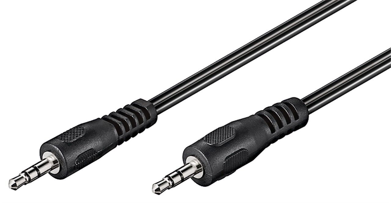 Pilt Goobay | 3.5 mm male (3-pin, stereo) | 3.5 mm male (3-pin, stereo)