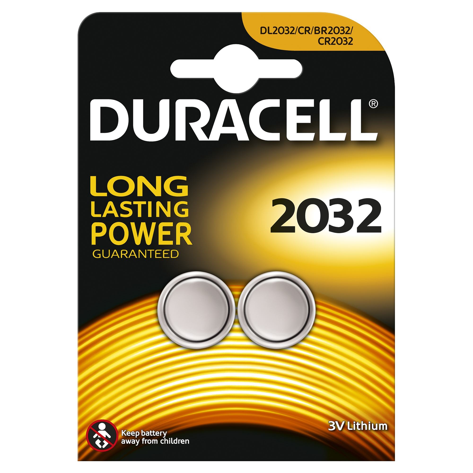 Pilt DURACELL Lithium DL2032 BL2 Duracell