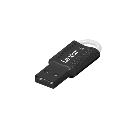 Pilt Lexar | Flash drive | JumpDrive V40 | 32 GB | USB 2.0 | Black