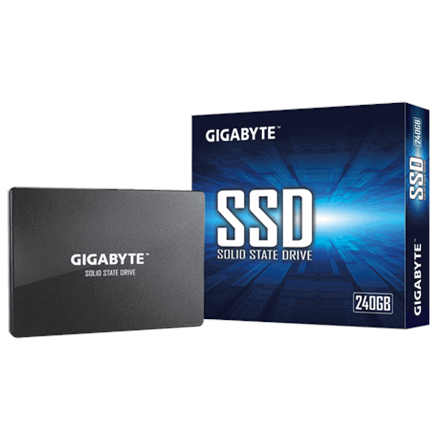 Pilt Gigabyte | GP-GSTFS31240GNTD | 240 GB | SSD form factor 2.5-inch | Solid-state drive interface SATA | Read speed 500 MB/s | Write speed 420 MB/s