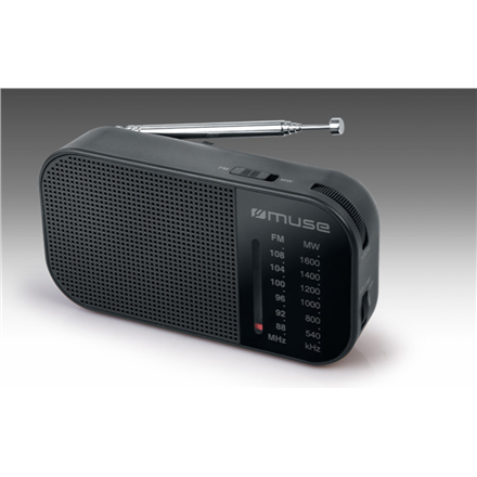 Pilt Muse | M-025 R | Portable radio | Black