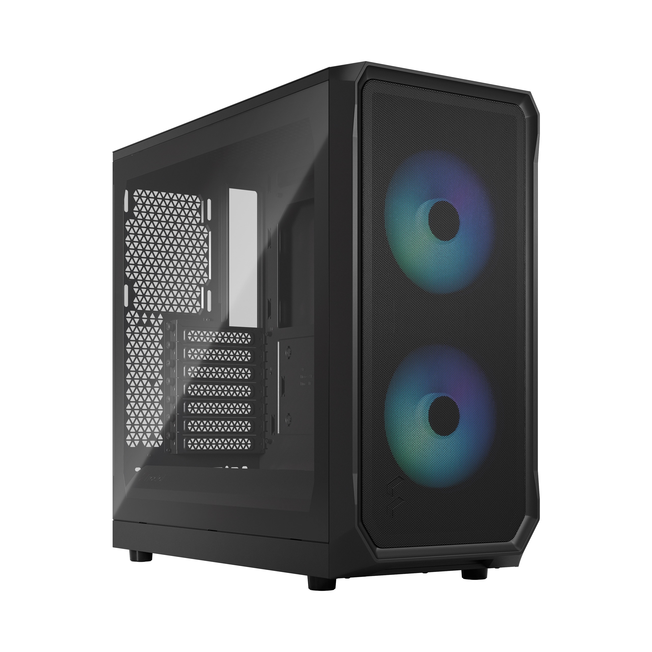 Pilt Fractal Design | Focus 2 | Side window | RGB Black TG Clear Tint | Midi Tower | Power supply included No | ATX