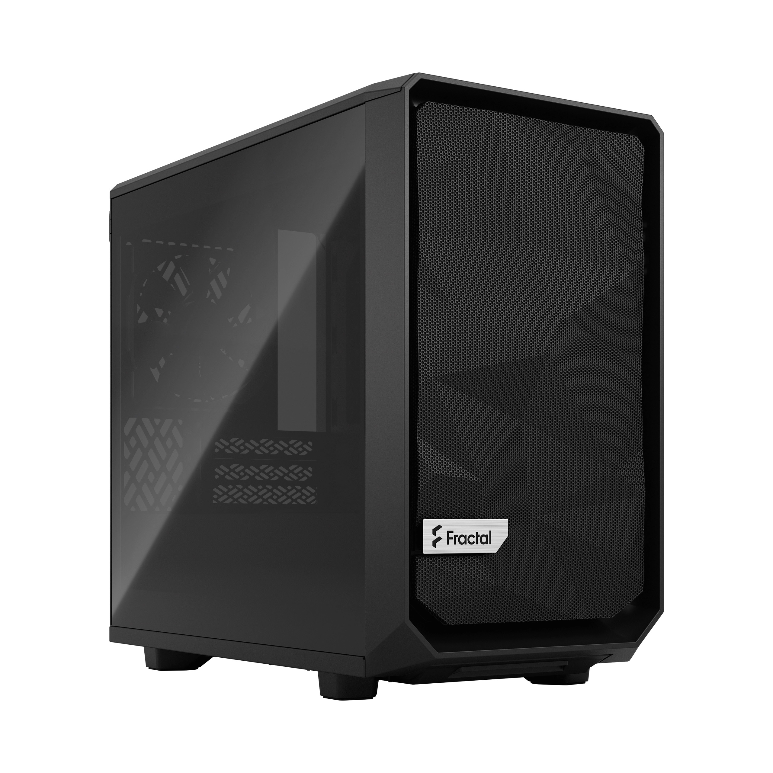 Pilt Fractal Design | Meshify 2 Nano | Side window | Black TG dark tint | ITX | Power supply included No | ATX