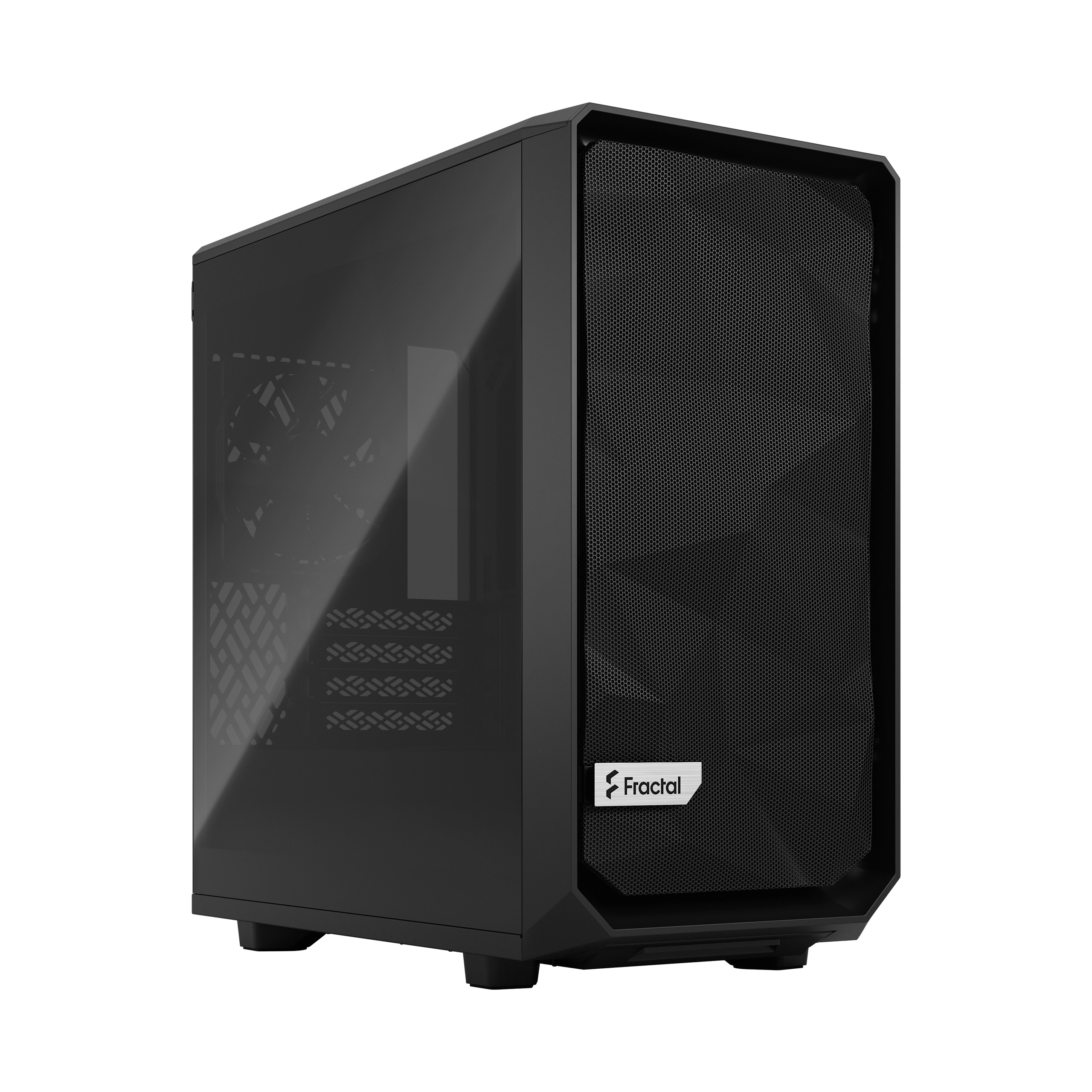 Pilt Fractal Design | Meshify 2 Mini | Side window | Black TG dark tint | mATX | Power supply included No | ATX