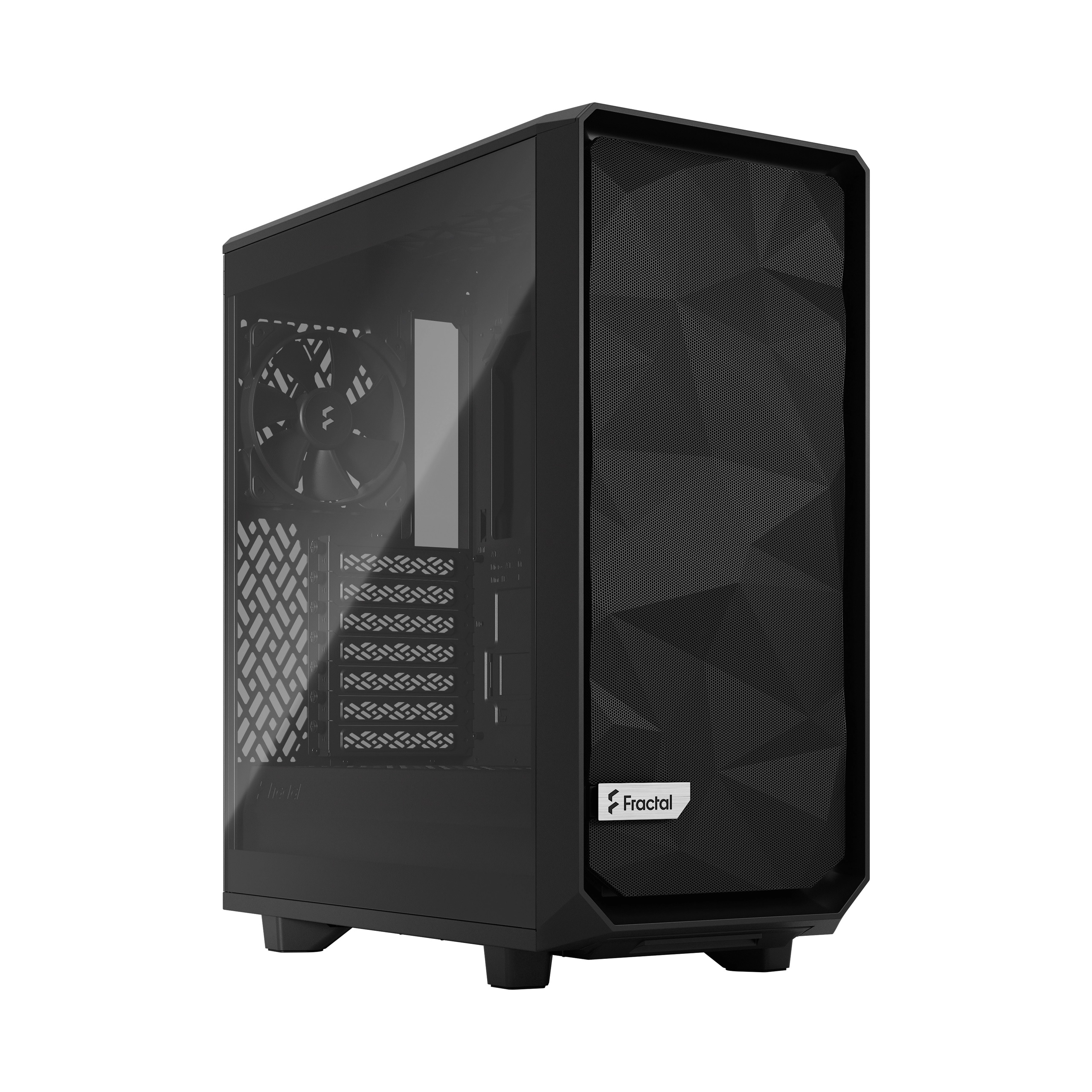 Pilt Fractal Design | Meshify 2 Compact Lite | Side window | Black TG Light tint | Mid-Tower | Power supply included No | ATX