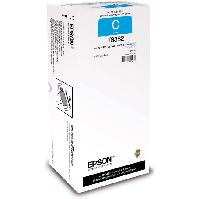Pilt Epson Cartridge | C13T838240 | Ink cartridge | Cyan