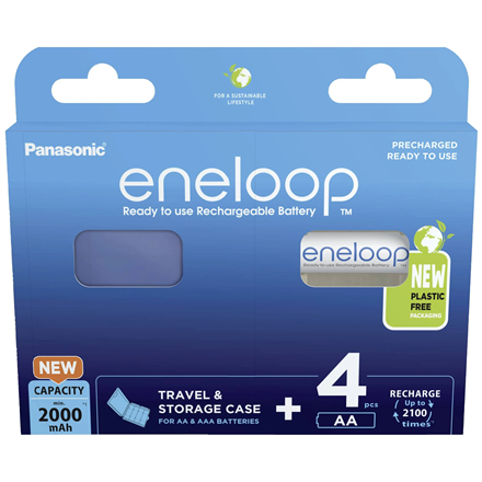 Pilt Panasonic | AA | 2000 mAh | 4 pc(s) | ENELOOP BK-3MCDEC4BE