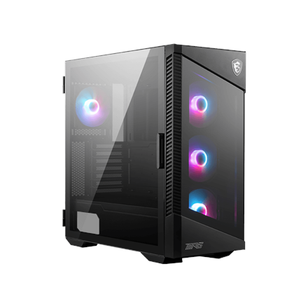 Pilt MSI | PC Case | MPG VELOX 100R | Side window | Black | Mid-Tower | Power supply included No | ATX